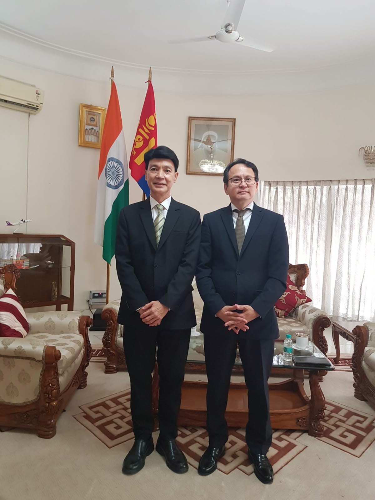 Courtesy Visit of the Secretary General of AALCO to the Embassy of the Mongolia New Delhi