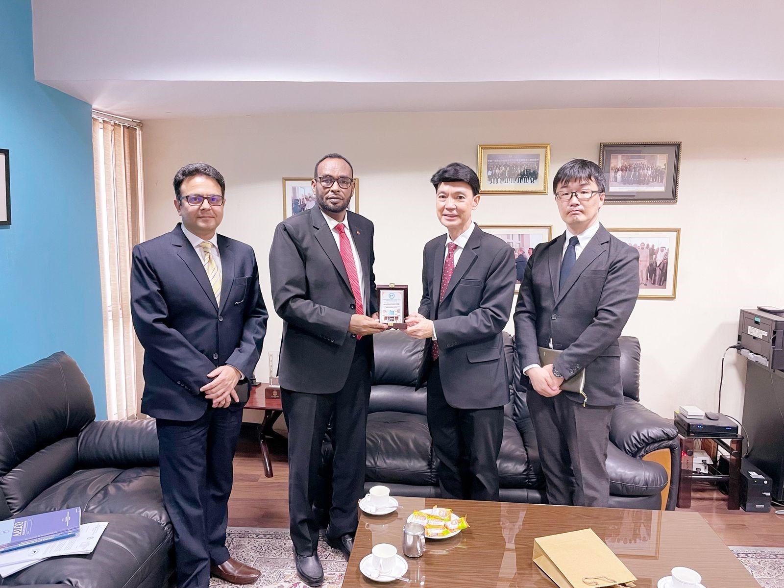 Courtesy Visit of the Ambassador of the Federal Republic of Somalia to the Secretary-General of AALCO at the AALCO Secretariat, New Delhi