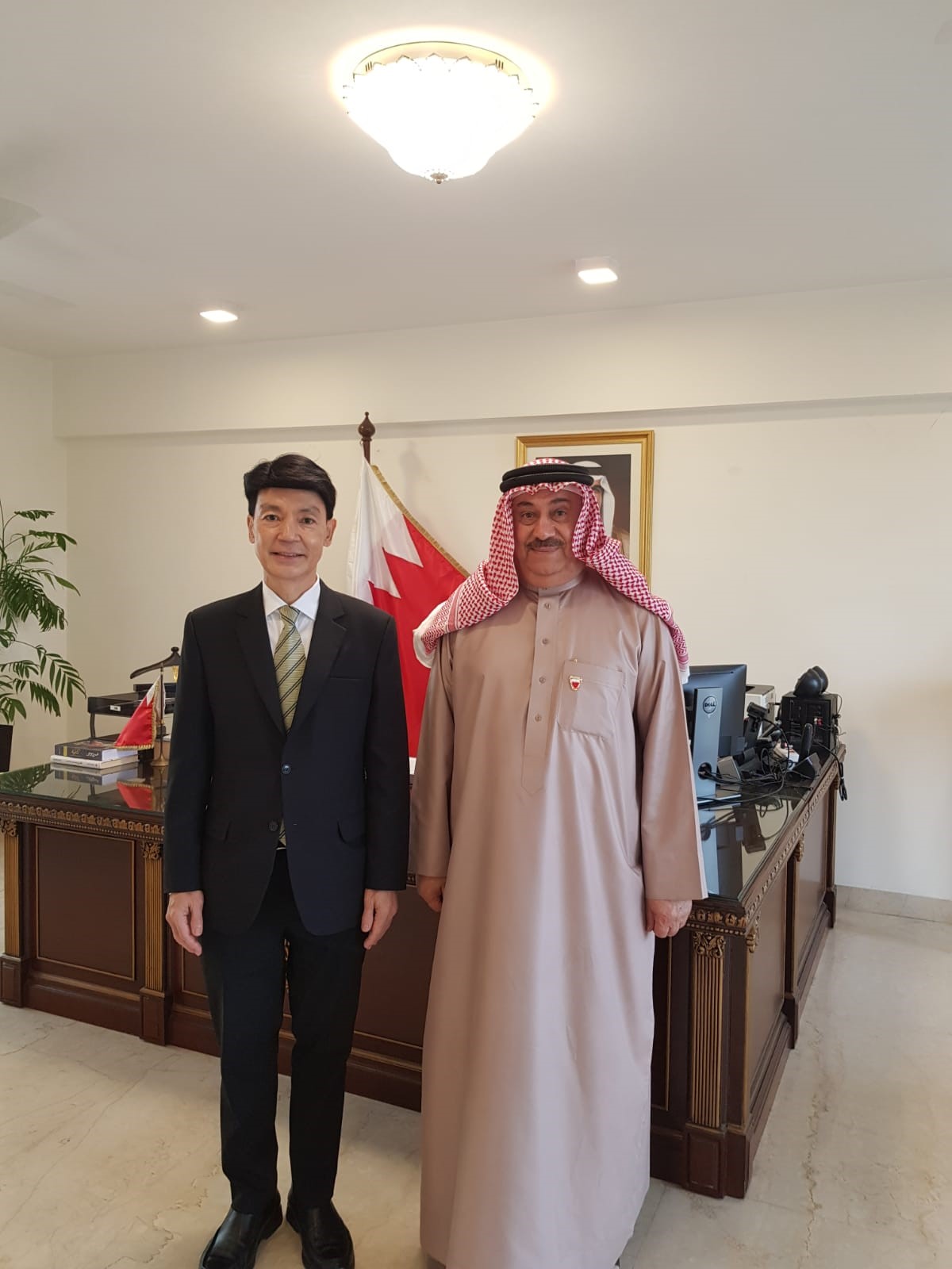 Courtesy Visit of the Secretary General of AALCO to the Embassy of the Kingdom of Bahrain New Delhi