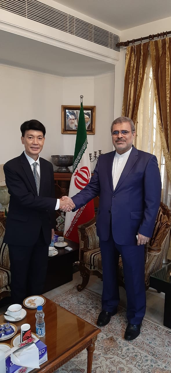 SG with Ambassador of Islamic Republic of Iran