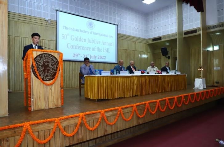 Inaugural Address at the Golden Jubilee (50th) Annual Conference of the Indian Society of International Law (ISIL) from 29-31 July 2022