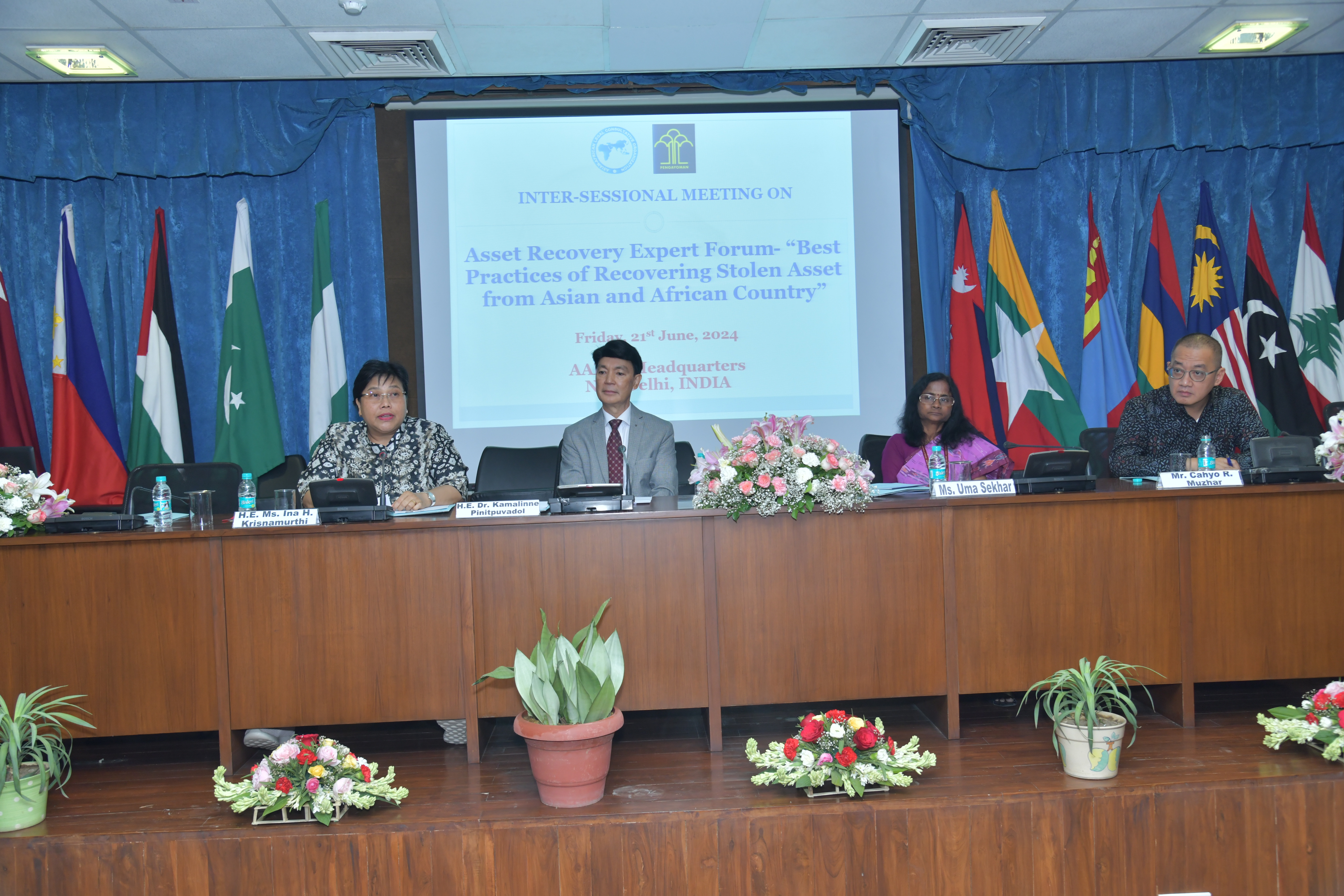 Inter-Sessional Meeting on Asset Recovery Expert Forum- “Best Practices of Recovering Stolen Asset from Asian and African Country”
