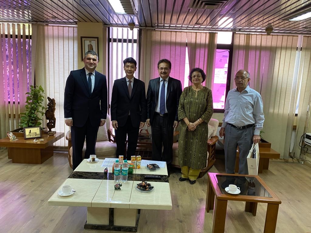 Courtesy Visit of the Secretary-General of AALCO to the Secretariat of the African Asian Rural Development Organization, New Delhi