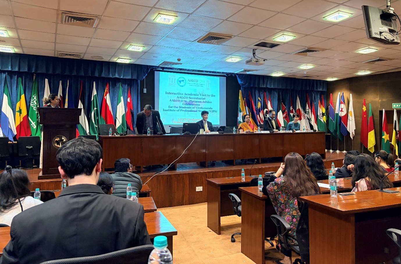 Report on the Interactive Academic Visit to the AALCO Secretariat for students of Vivekananda Institute of Professional Studies (VIPS)