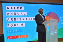 AALCO Annual Arbitration Forum (AAAF) held at the Asian International Arbitration Centre (AIAC)  Kuala Lumpur Malaysia