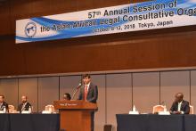 57th Annual Session of AALCO held in Japan