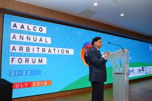 AALCO Annual Arbitration Forum (AAAF) held at the Asian International Arbitration Centre (AIAC)  Kuala Lumpur Malaysia