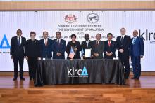 Signing Ceremony between Government of Malaysia and AALCO on 7th February 2018