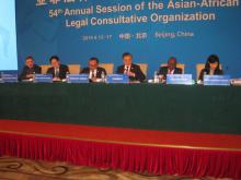 54th Session of AALCO Held in Beijing China 13-17 April 2015