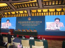 54th Session of AALCO Held in Beijing China 13-17 April 2015