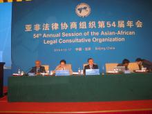 54th Session of AALCO Held in Beijing China 13-17 April 2015