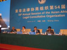 54th Session of AALCO Held in Beijing China 13-17 April 2015