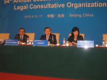 54th Session of AALCO Held in Beijing China 13-17 April 2015