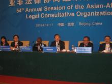 54th Session of AALCO Held in Beijing China 13-17 April 2015