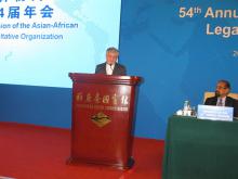 54th Session of AALCO Held in Beijing China 13-17 April 2015