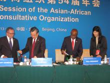 54th Session of AALCO Held in Beijing China 13-17 April 2015