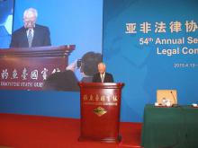 54th Session of AALCO Held in Beijing China 13-17 April 2015