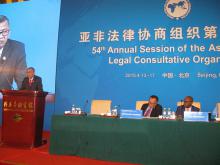 54th Session of AALCO Held in Beijing China 13-17 April 2015