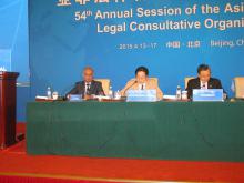 54th Session of AALCO Held in Beijing China 13-17 April 2015