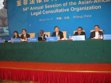 54th Session of AALCO Held in Beijing China 13-17 April 2015