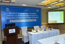 Seminar on Responding to Large Scale Refugee Movements organized by AALCO-UNHCR on 18 April 2018