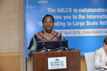 Seminar on Responding to Large Scale Refugee Movements organized by AALCO-UNHCR on 18 April 2018