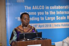 Seminar on Responding to Large Scale Refugee Movements organized by AALCO-UNHCR on 18 April 2018
