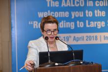 Seminar on Responding to Large Scale Refugee Movements organized by AALCO-UNHCR on 18 April 2018