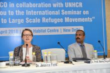 Seminar on Responding to Large Scale Refugee Movements organized by AALCO-UNHCR on 19 April 2018