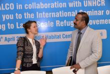 Seminar on Responding to Large Scale Refugee Movements organized by AALCO-UNHCR on 19 April 2018