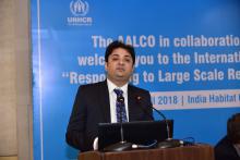 Seminar on Responding to Large Scale Refugee Movements organized by AALCO-UNHCR on 19 April 2018