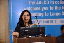 Seminar on Responding to Large Scale Refugee Movements organized by AALCO-UNHCR on 19 April 2018