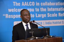 Seminar on Responding to Large Scale Refugee Movements organized by AALCO-UNHCR on 19 April 2018