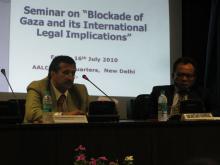 Seminar on Blockade of Gaza and its Legal Implications