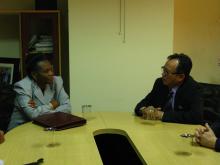 Honourable Minister from U.R. Tanzania visit to AALCO