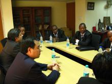 Honourable Minister from U.R. Tanzania visit to AALCO
