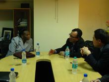 Honourable Minister from U.R. Tanzania visit to AALCO