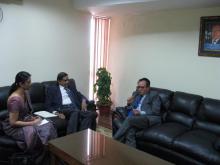 Dr. A. Rohan Perera visit to AALCO