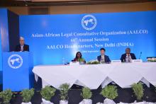 60th Annual Session of AALCO held in a Hybrid format, in New Delhi (HQ) Republic of India, at Hotel Le Meridien, from 26th to 28th September 2022