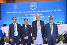 60th Annual Session of AALCO held in a Hybrid format, in New Delhi (HQ) Republic of India, at Hotel Le Meridien, from 26th to 28th September 2022