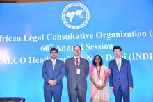 60th Annual Session of AALCO held in a Hybrid format, in New Delhi (HQ) Republic of India, at Hotel Le Meridien, from 26th to 28th September 2022