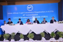 60th Annual Session of AALCO held in a Hybrid format, in New Delhi (HQ) Republic of India, at Hotel Le Meridien, from 26th to 28th September 2022