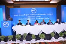 60th Annual Session of AALCO held in a Hybrid format, in New Delhi (HQ) Republic of India, at Hotel Le Meridien, from 26th to 28th September 2022