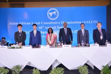 60th Annual Session of AALCO held in a Hybrid format, in New Delhi (HQ) Republic of India, at Hotel Le Meridien, from 26th to 28th September 2022