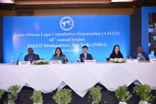 60th Annual Session of AALCO held in a Hybrid format, in New Delhi (HQ) Republic of India, at Hotel Le Meridien, from 26th to 28th September 2022