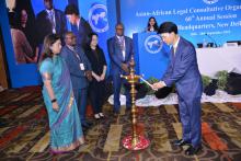 60th Annual Session of AALCO held in a Hybrid format, in New Delhi (HQ) Republic of India, at Hotel Le Meridien, from 26th to 28th September 2022