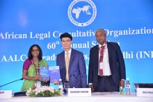 60th Annual Session of AALCO held in a Hybrid format, in New Delhi (HQ) Republic of India, at Hotel Le Meridien, from 26th to 28th September 2022