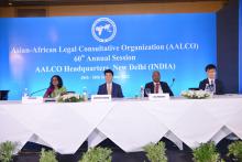 60th Annual Session of AALCO held in a Hybrid format, in New Delhi (HQ) Republic of India, at Hotel Le Meridien, from 26th to 28th September 2022