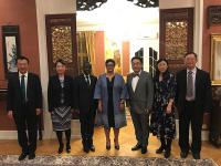 The Secretary-General’s meeting with Ambassador Mr. Wang Qun
