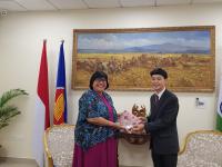 Courtesy Visit of the Secretary General of AALCO to the Embassy of the Republic of Indonesia  New Delhi